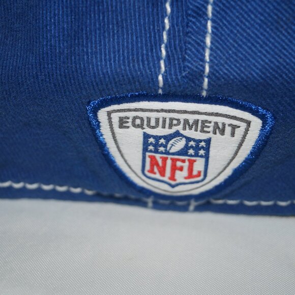 Reebok NY NEW YORK GIANTS Hat Cap NFL Equipment On Field Size L/XL Unisex EUC - Picture 4 of 6